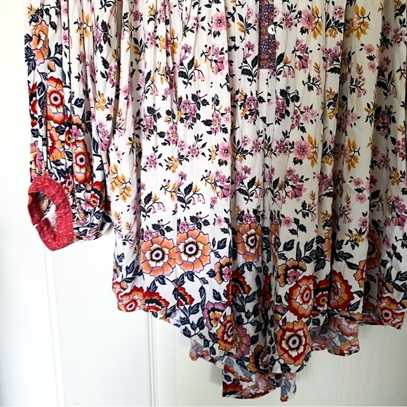 Spell Elle Romper Boho Floral Tassel Tie Rosewood Small EUC - Picture 7 of 13